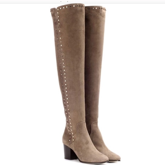 Jimmy Choo Shoes - Jimmy choo Harlem over the knee suade boots